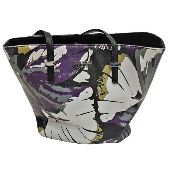 Kenete Cole purple tote bag - Picture 1 of 8
